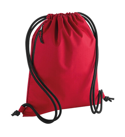 Bag Base Recycled Gymsac, Classic Red, One Size bedrucken, Art.-Nr. 938294010