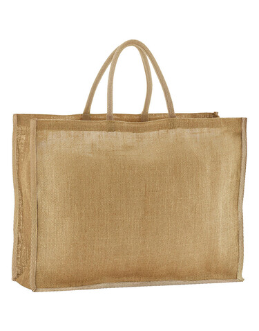 Westford Mill Natural Starched Jute Market Shopper, Natural, One Size bedrucken, Art.-Nr. 939280080