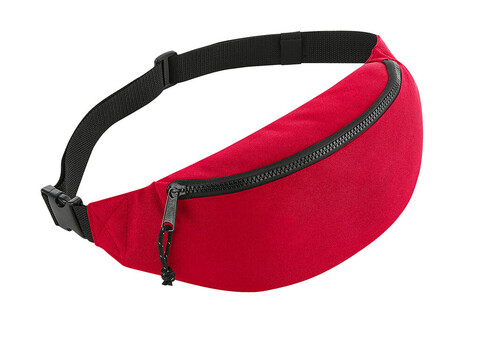 Bag Base Recycled Waistpack, Classic Red, One Size bedrucken, Art.-Nr. 939294010