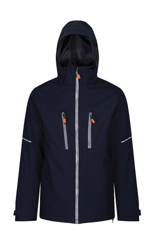 Regatta Marauder III Insulated Jacket, Navy/Grey, 2XL bedrucken, Art.-Nr. 940172517