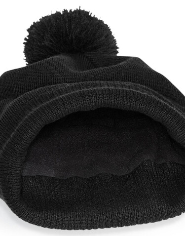 Beechfield Thermal Snowstar® Beanie, Black, One Size bedrucken, Art.-Nr. 941691010