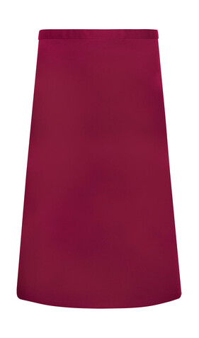 Karlowsky Basic Bistro Apron, Bordeaux, One Size bedrucken, Art.-Nr. 942674460