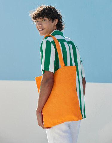 Westford Mill EarthAware® Organic Twill Tote, Natural, One Size bedrucken, Art.-Nr. 943280080