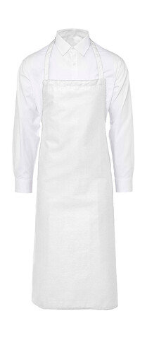 SG ACCESSORIES - BISTRO PARIS Bib Apron, White, One Size bedrucken, Art.-Nr. 944590000