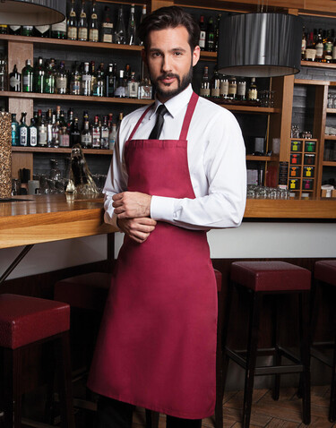 Karlowsky Bib Apron Basic, Dark Blue, One Size bedrucken, Art.-Nr. 944672000