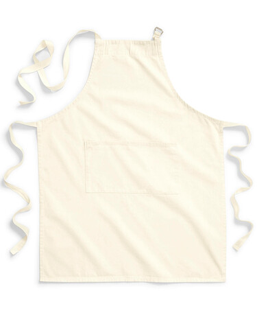 Westford Mill FairTrade Cotton Adult Craft Apron, Black, One Size bedrucken, Art.-Nr. 945281010