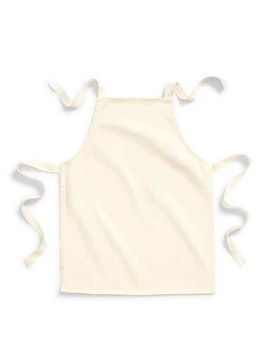 Westford Mill FairTrade Cotton Junior Craft Apron, Natural, One Size bedrucken, Art.-Nr. 946280080 Westford Mill FairTrade Cotton Junior Craft Apron, Natural, One Size bedrucken, Art.-Nr. 946280080