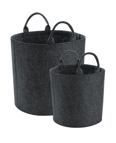 Bag Base Felt Trug, Charcoal Melange, S bedrucken, Art.-Nr. 947291053 Bag Base Felt Trug, Charcoal Melange, S bedrucken, Art.-Nr. 947291053