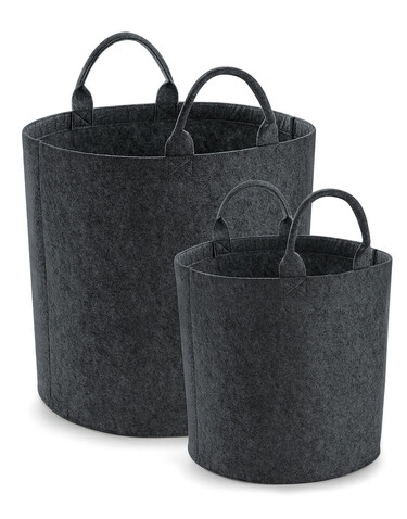 Bag Base Felt Trug, Charcoal Melange, S bedrucken, Art.-Nr. 947291053 Bag Base Felt Trug, Charcoal Melange, S bedrucken, Art.-Nr. 947291053