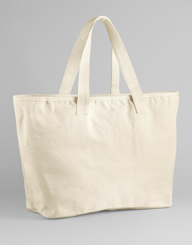Westford Mill Oversized Heavy Duty Canvas Tote Bag, Natural, One Size bedrucken, Art.-Nr. 951280080