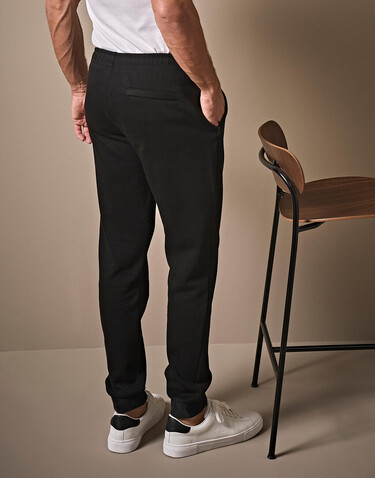 Tee Jays Ribbed Interlock Pants, Black, S bedrucken, Art.-Nr. 951541013