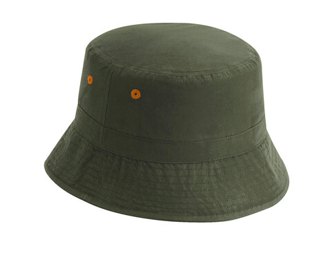 Beechfield Recycled Polyester Bucket Hat, Black, S/M bedrucken, Art.-Nr. 951691011