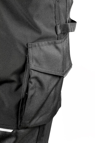 Result Slim Softshell Work Trousers, Black, S bedrucken, Art.-Nr. 952331013