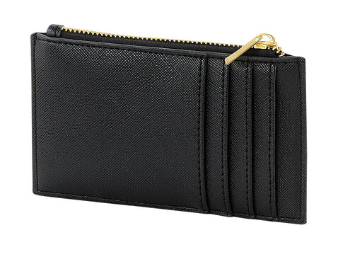 Bag Base Boutique Card Holder, Black, One Size bedrucken, Art.-Nr. 953291010