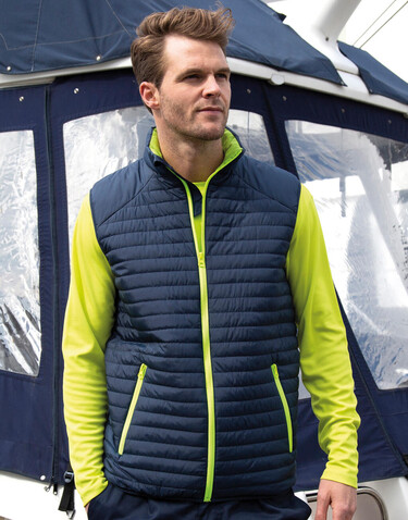 Result Thermoquilt Gilet, Grey/Black, XL bedrucken, Art.-Nr. 953331406 Result Thermoquilt Gilet, Grey/Black, XL bedrucken, Art.-Nr. 953331406