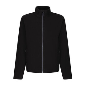 Regatta Honestly Made Recycled Full Zip Microfleece, Black, S bedrucken, Art.-Nr. 954171013