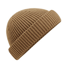 Beechfield Harbour Beanie, Biscuit, One Size bedrucken, Art.-Nr. 959690110