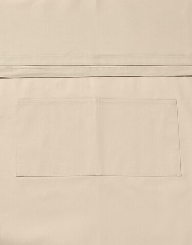 SG ACCESSORIES - BISTRO BRUSSELS - Short Recycled Bistro Apron with Pocket, White, One Size bedrucken, Art.-Nr. 960590000