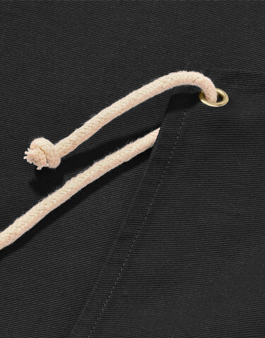 SG ACCESSORIES - BISTRO CORSICA - Cord Bib Apron with Pocket, Black, One Size bedrucken, Art.-Nr. 961591010