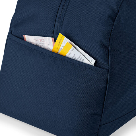 Bag Base Recycled Essentials Holdall, Black, One Size bedrucken, Art.-Nr. 962291010