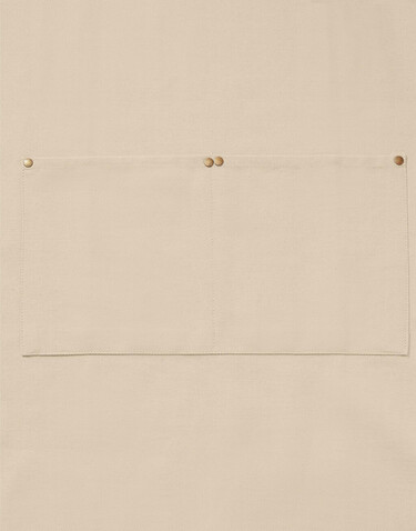 SG ACCESSORIES - BISTRO PROVENCE - Bistro Apron with Pocket, Natural, One Size bedrucken, Art.-Nr. 964590080