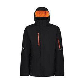 Regatta X-Pro Exosphere II Shell Jacket, Black/Magma, S bedrucken, Art.-Nr. 970171813