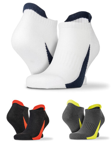 Result 3-Pack Sneaker Socks, White/Navy, S/M bedrucken, Art.-Nr. 970330521