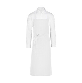 SG ACCESSORIES - BISTRO PARIS - Recycled Bib Apron, White, One Size bedrucken, Art.-Nr. 971590000