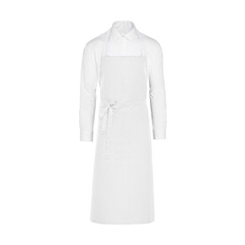 SG ACCESSORIES - BISTRO PARIS - Recycled Bib Apron, White, One Size bedrucken, Art.-Nr. 971590000