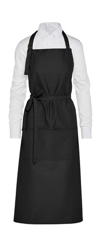SG ACCESSORIES - BISTRO AMSTERDAM - Recycled Bib Apron with Pocket, Black, One Size bedrucken, Art.-Nr. 972591010 SG ACCESSORIES - BISTRO AMSTERDAM - Recycled Bib Apron with Pocket, Black, One Size bedrucken, Art.-Nr. 972591010