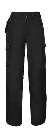 Russell Europe Heavy Duty Workwear Trouser length 30, Black, 46&quot; (117cm) bedrucken, Art.-Nr. 976001010