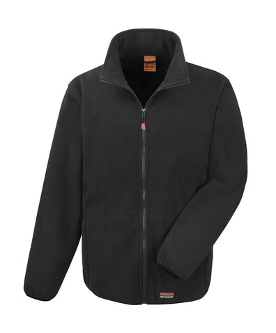 Result Heavy Duty Microfleece, Black, L bedrucken, Art.-Nr. 980331014