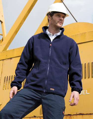 Result Heavy Duty Microfleece, Black, L bedrucken, Art.-Nr. 980331014
