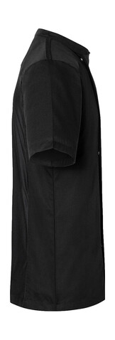 Karlowsky Chef`s Shirt Basic Short Sleeve, Black, XL bedrucken, Art.-Nr. 998671015