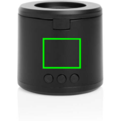 Magpulse 3W Speaker aus RCS rec. Kunststoff schwarz bedrucken, Art.-Nr. P311.1301