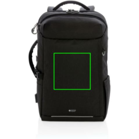 Swiss Peak AWARE™ XXL Wochenend-Reiserucksack schwarz bedrucken, Art.-Nr. P763.141