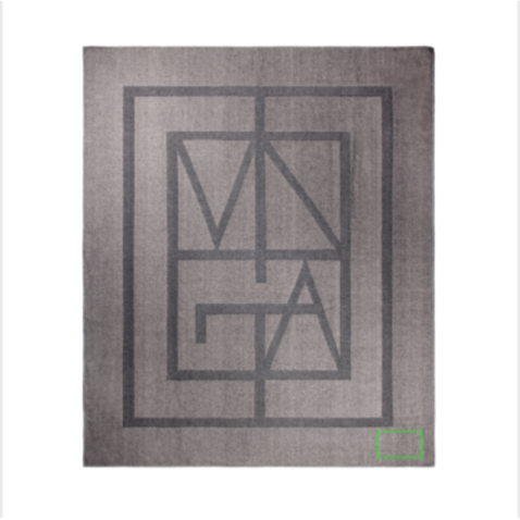 VINGA Monogram GRS Decke grau bedrucken, Art.-Nr. V4040602
