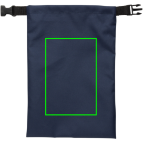 Snackstrap faltbarer Lunchbag aus AWARE™ rPET 30 x 20cm navy blau bedrucken, Art.-Nr. P422.5525 Snackstrap faltbarer Lunchbag aus AWARE™ rPET 30 x 20cm navy blau bedrucken, Art.-Nr. P422.5525