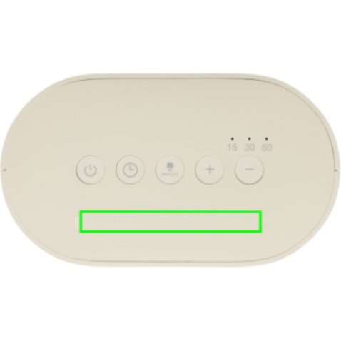 LumaRise RCS Sonnenaufgangs-Wecker beige bedrucken, Art.-Nr. P457.0019 LumaRise RCS Sonnenaufgangs-Wecker beige bedrucken, Art.-Nr. P457.0019