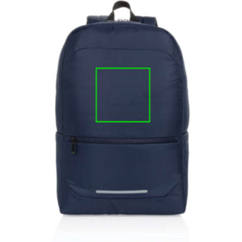 CityPack AWARE™ RPET Business 15,6&quot;-Laptop-Rucksack navy blau bedrucken, Art.-Nr. P763.5025