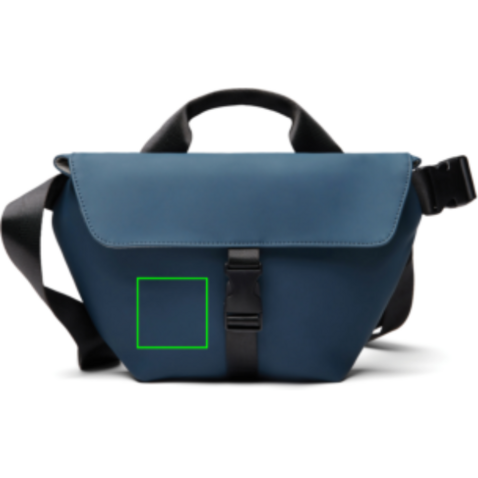 VINGA Baltimore RCS Sling-Bag navy blau bedrucken, Art.-Nr. V7630125