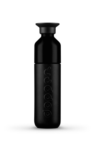 Dopper Insulated Black (350 ml) + Flip Straw – blazing black bedrucken, Art.-Nr. 720999266_1396793
