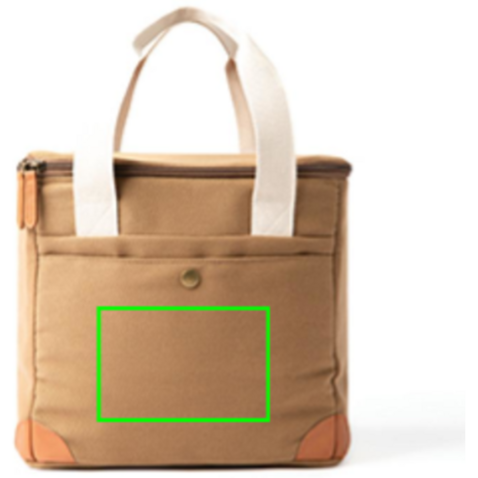 Sloane RPET Kühltasche braun bedrucken, Art.-Nr. 560161