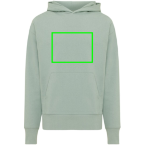 IQONIQ Yoho Relax-Hoodie aus recycelter Baumwolle Iceberg green bedrucken, Art.-Nr. T9402.023.XXL IQONIQ Yoho Relax-Hoodie aus recycelter Baumwolle Iceberg green bedrucken, Art.-Nr. T9402.023.XXL
