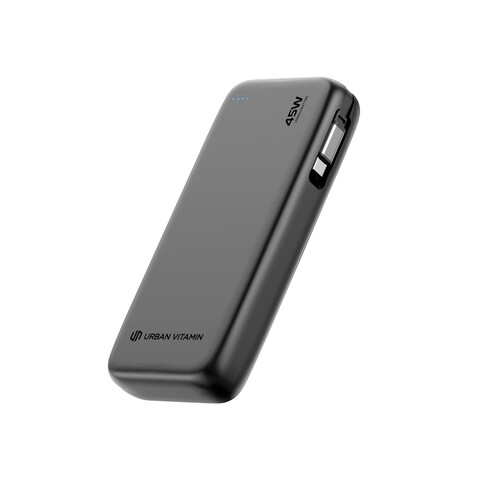 Urban Vitamin San Mateo 45W 20.000mAh Powerbank schwarz bedrucken, Art.-Nr. P322.7401