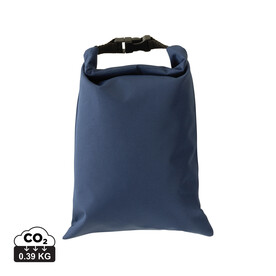 Snackstrap faltbarer Lunchbag aus AWARE™ rPET 30 x 20cm navy blau bedrucken, Art.-Nr. P422.5525 Snackstrap faltbarer Lunchbag aus AWARE™ rPET 30 x 20cm navy blau bedrucken, Art.-Nr. P422.5525