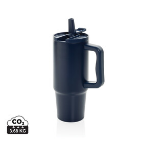 Embrace Leakproof aus RCS recyceltem Edelstahl 900ml navy blau bedrucken, Art.-Nr. P437.3425 Embrace Leakproof aus RCS recyceltem Edelstahl 900ml navy blau bedrucken, Art.-Nr. P437.3425