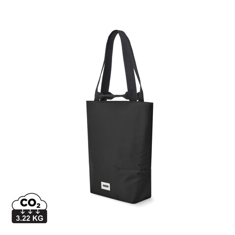 Black+Blum isolierte 16L Trage- &amp; Kühltasche schwarz bedrucken, Art.-Nr. P439.1901