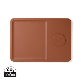 VINGA Timo RCS Desk-Charger und Ablage braun bedrucken, Art.-Nr. V3080009 VINGA Timo RCS Desk-Charger und Ablage braun bedrucken, Art.-Nr. V3080009