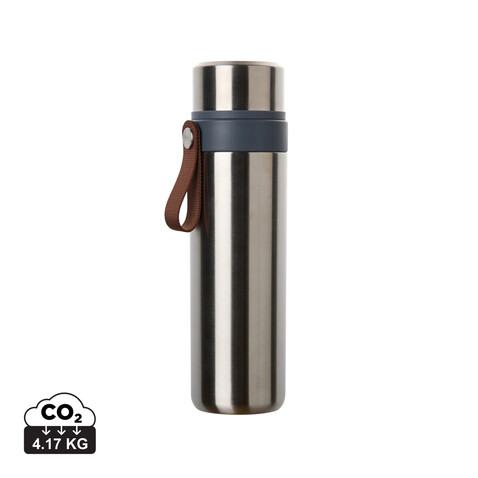 VINGA Tono RCS Thermoskanne mit zwei Bechern, 750ml Stahl bedrucken, Art.-Nr. V4300702 VINGA Tono RCS Thermoskanne mit zwei Bechern, 750ml Stahl bedrucken, Art.-Nr. V4300702